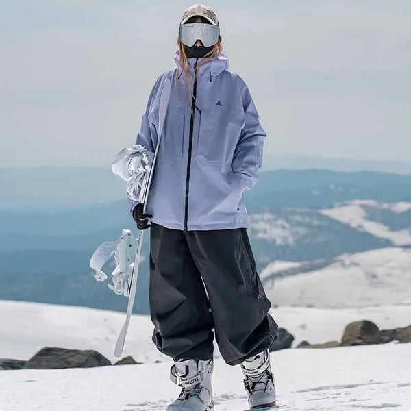 Retro Wideleg Snowboarding Casual Pants